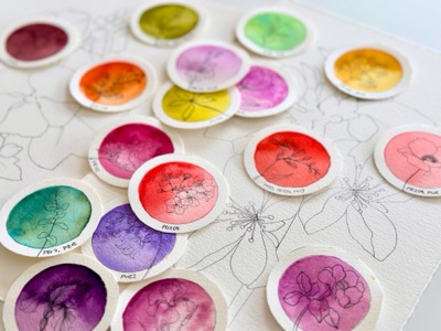 Meine Pigmente & Swatches