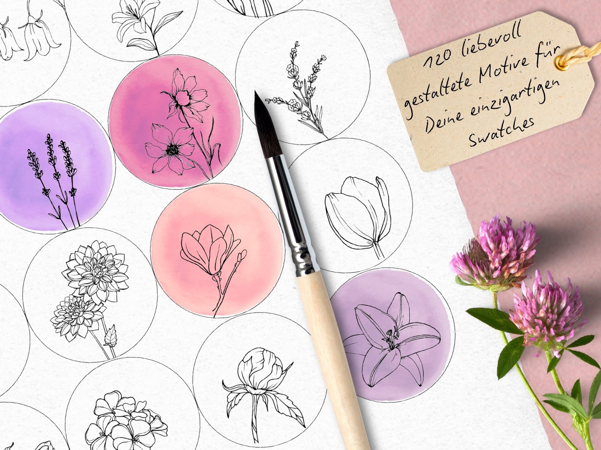 Blumen Swatches