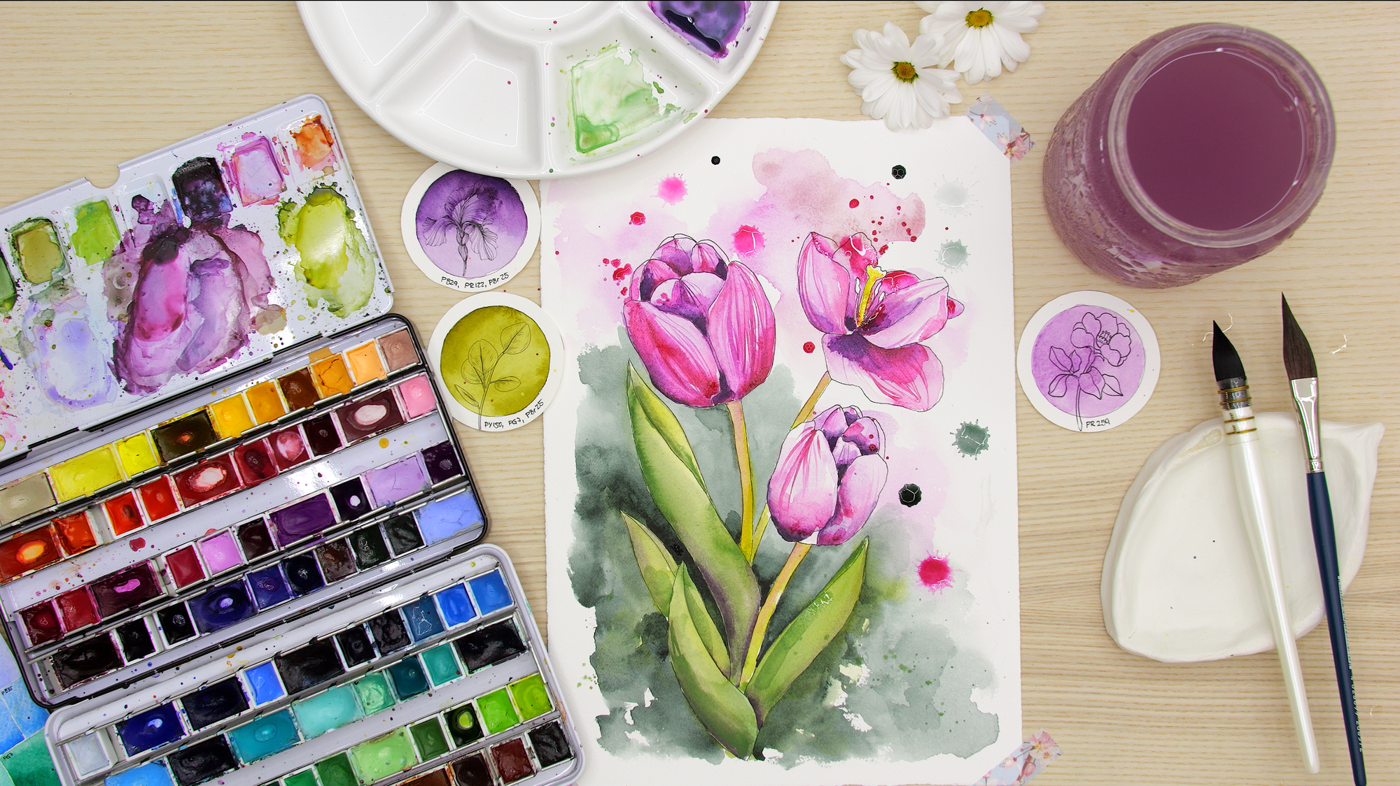 Tulpe Flaming Flag Video