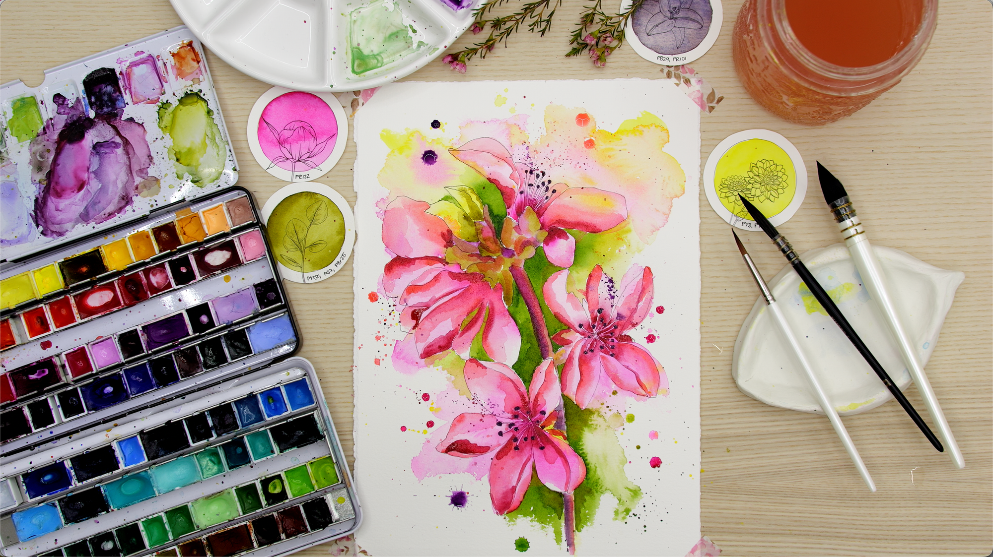 Nature Palette Vol. 1 Prunus persica Video