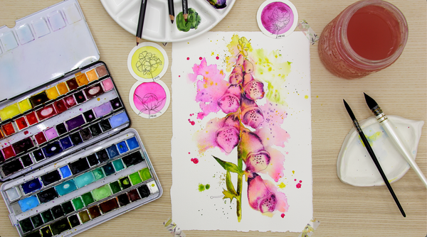 Nature Palette Vol. 1 Digitalis purpurea Video