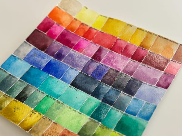 Die richtigen Aquarellfarben – warum ich keine Standardkästen empfehle