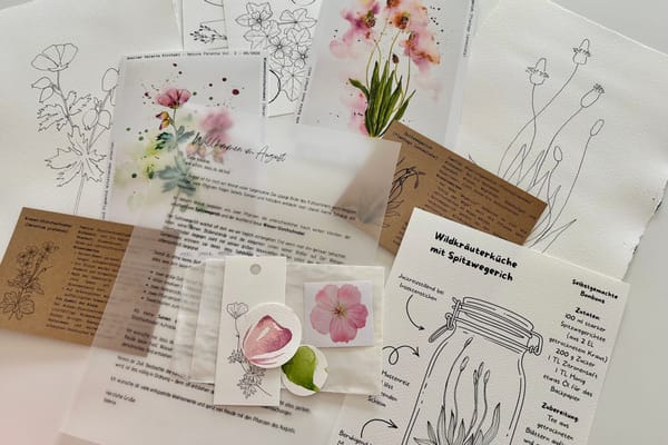 Wie ich ein Paket gestalte – und warum es mehr ist als Malvorlagen